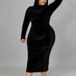 Black Queen Dress Curvy