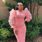 London Dress ( Pretty Pink)