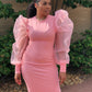 London Dress ( Pretty Pink)