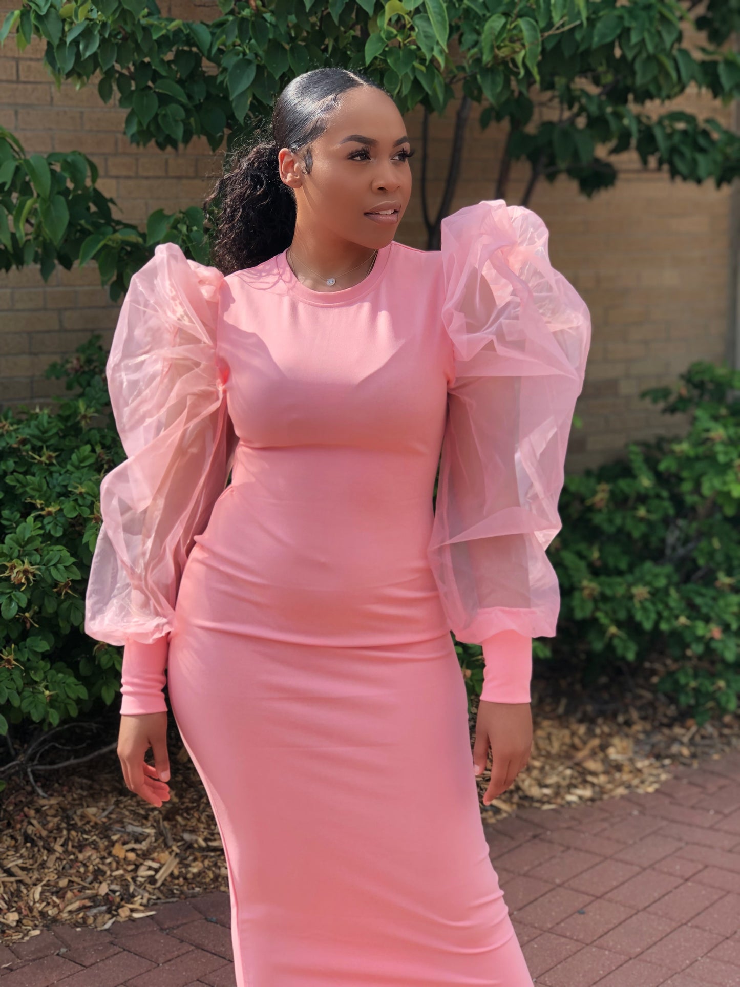 London Dress ( Pretty Pink)
