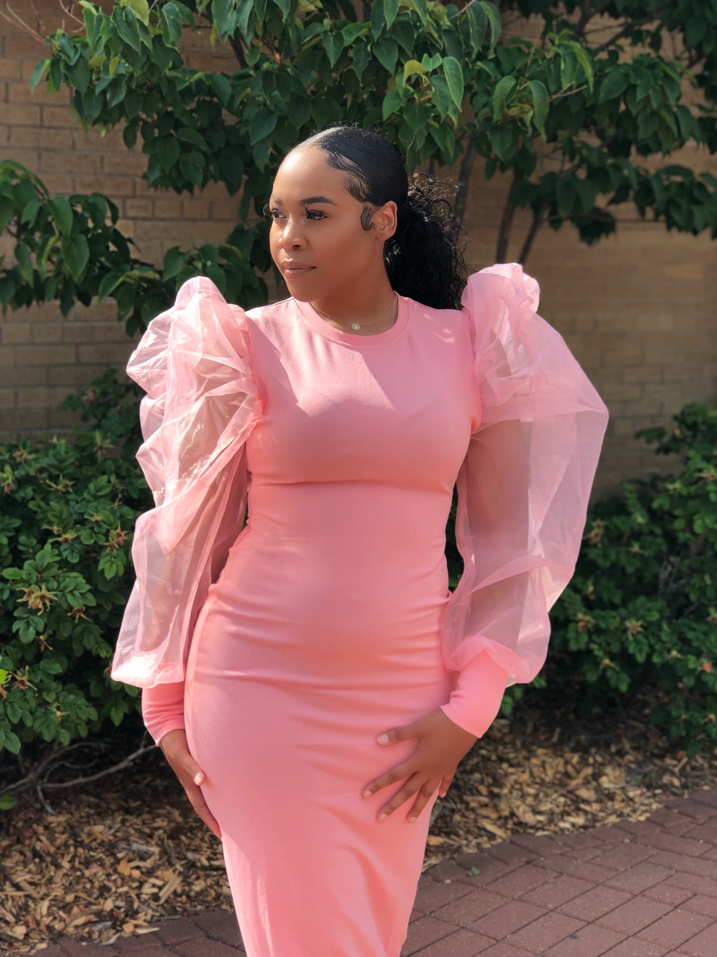 London Dress ( Pretty Pink)