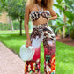 Tiger Rose Pants Set