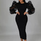 London Dress ( Pretty Black)